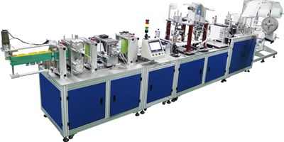 9888拉斯维加斯精机大批量推出全自动KN95/N95口罩机！